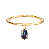 Золотое кольцо с александритом