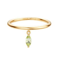 Золотое кольцо с хризолитом