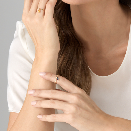 Золотое кольцо с александритом